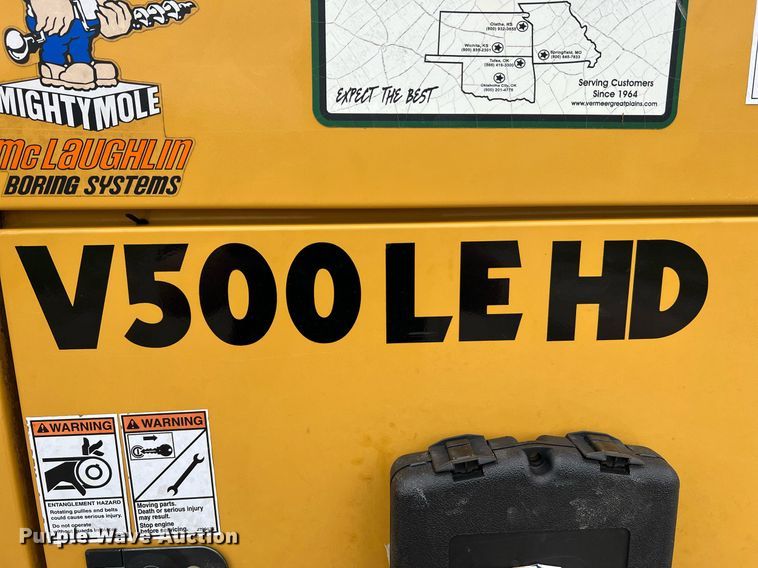 image for item LI9738 2013 Vermeer V500LEHD  vacuum excavator