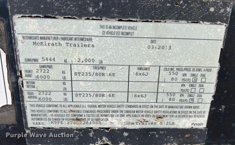 image for item LI9738 2013 Vermeer V500LEHD  vacuum excavator