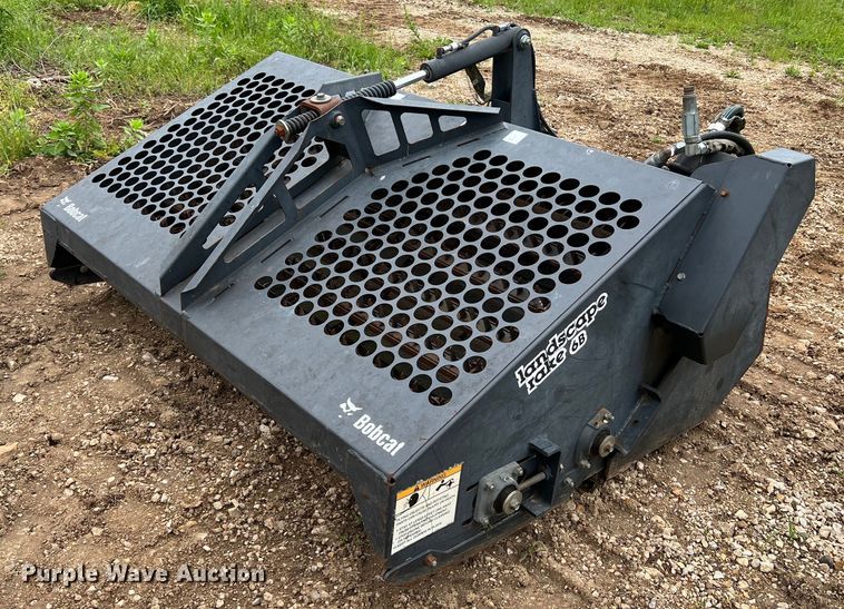 image for item LI9739 Bobcat 6B  70"W skid steer landscape rake