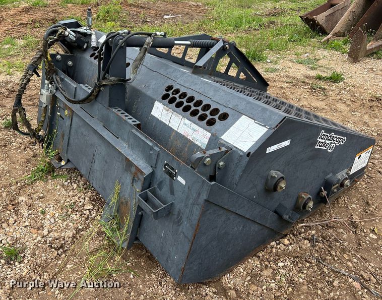 image for item LI9739 Bobcat 6B  70"W skid steer landscape rake