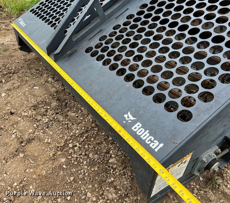 image for item LI9739 Bobcat 6B  70"W skid steer landscape rake
