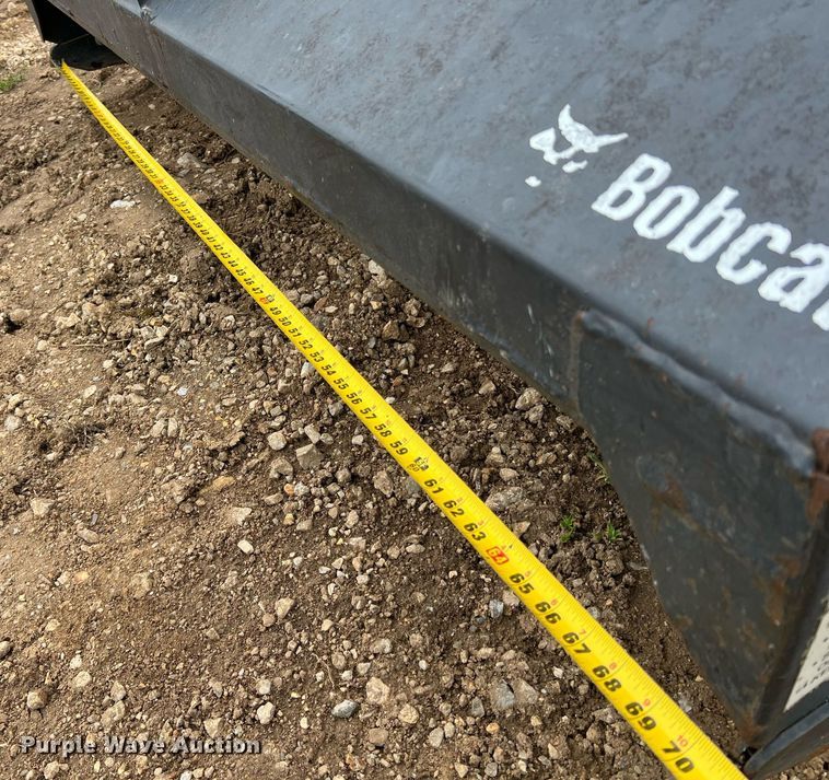 image for item LI9739 Bobcat 6B  70"W skid steer landscape rake