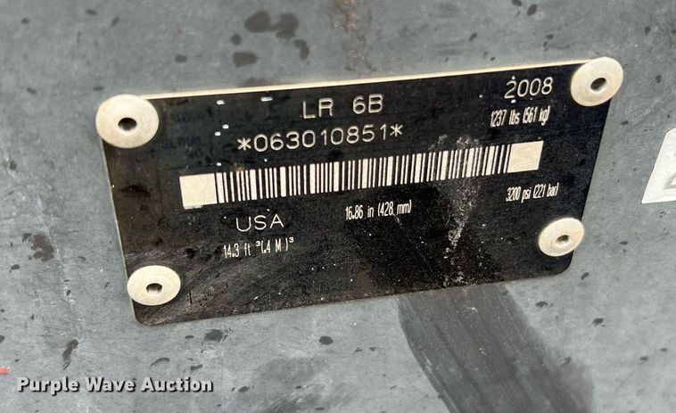 image for item LI9739 Bobcat 6B  70"W skid steer landscape rake