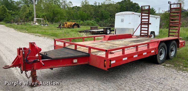 image for item LI9741 1993 Ditch Witch TP20  equipment trailer