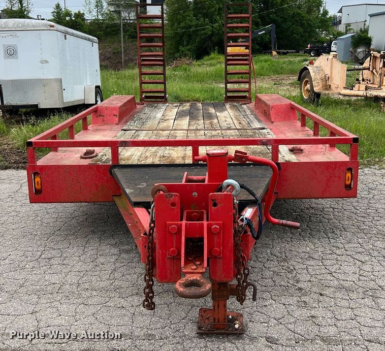 image for item LI9741 1993 Ditch Witch TP20  equipment trailer