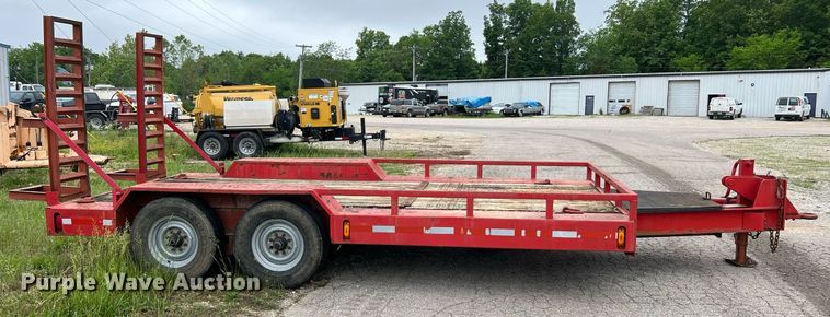 image for item LI9741 1993 Ditch Witch TP20  equipment trailer