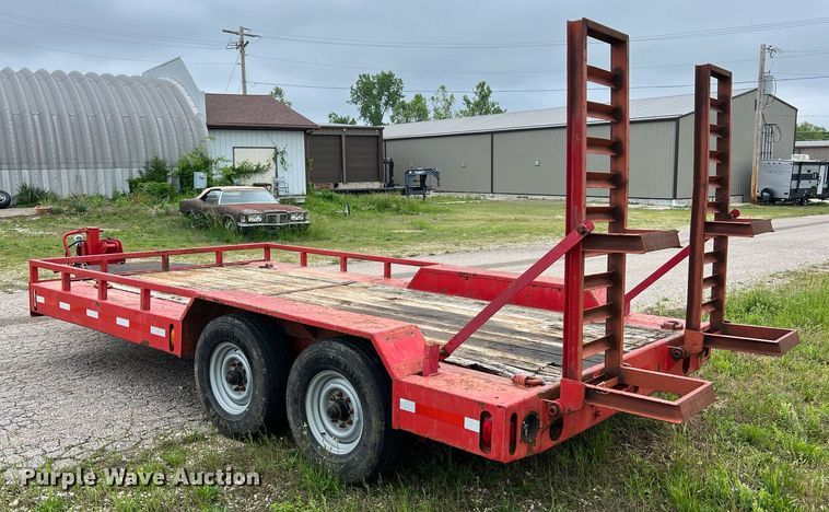 image for item LI9741 1993 Ditch Witch TP20  equipment trailer