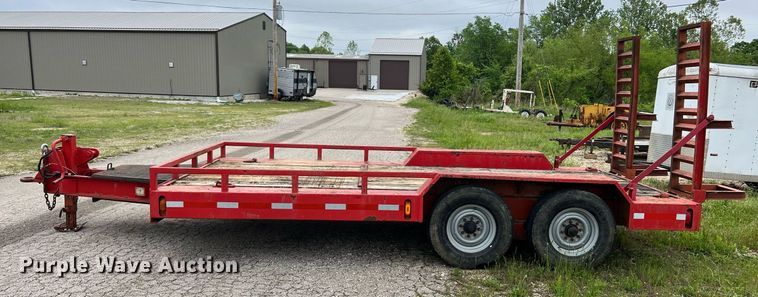 image for item LI9741 1993 Ditch Witch TP20  equipment trailer