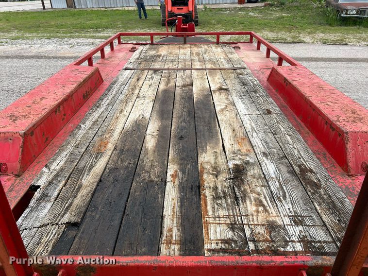 image for item LI9741 1993 Ditch Witch TP20  equipment trailer