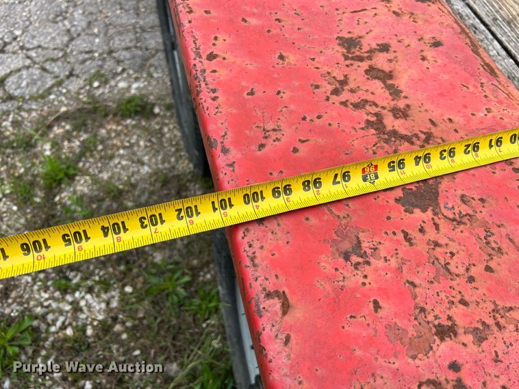 image for item LI9741 1993 Ditch Witch TP20  equipment trailer