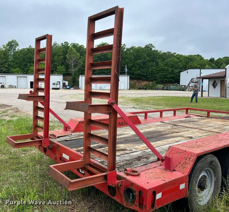 image for item LI9741 1993 Ditch Witch TP20  equipment trailer