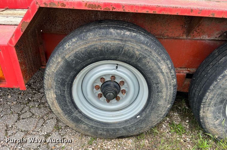 image for item LI9741 1993 Ditch Witch TP20  equipment trailer