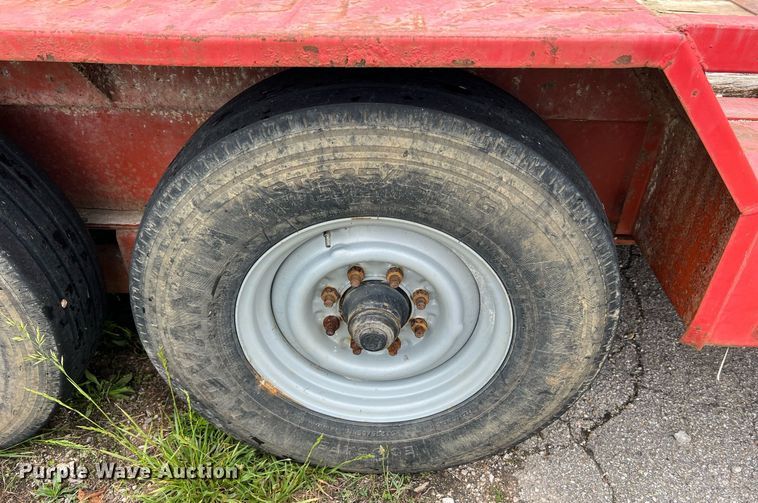 image for item LI9741 1993 Ditch Witch TP20  equipment trailer