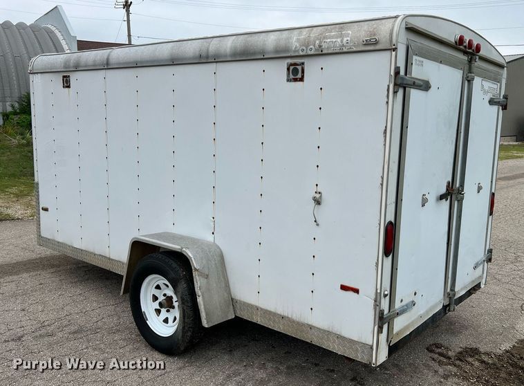 image for item LI9742 2000 Doolittle  enclosed cargo trailer