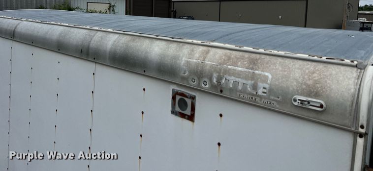 image for item LI9742 2000 Doolittle  enclosed cargo trailer