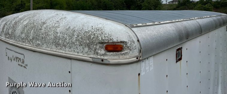 image for item LI9742 2000 Doolittle  enclosed cargo trailer