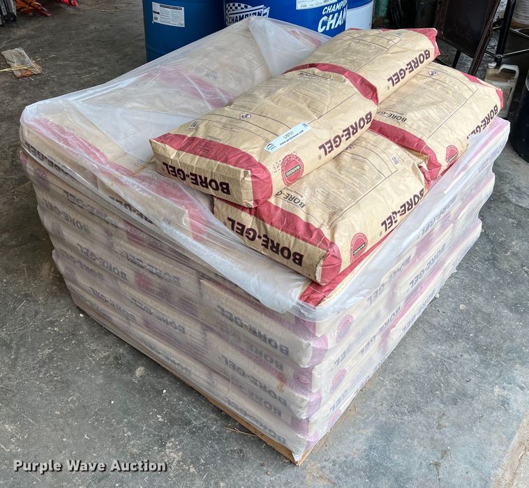 image for item LI9751 (44) bags of Bore-Gel boring fluid system