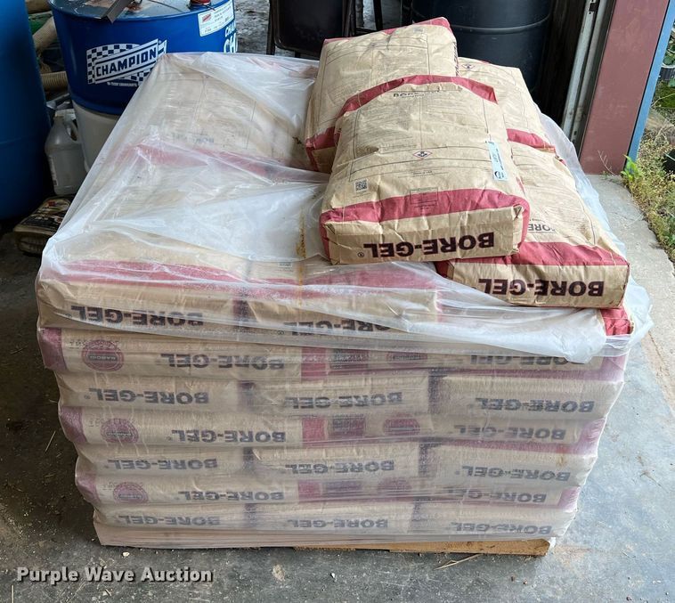 image for item LI9751 (44) bags of Bore-Gel boring fluid system