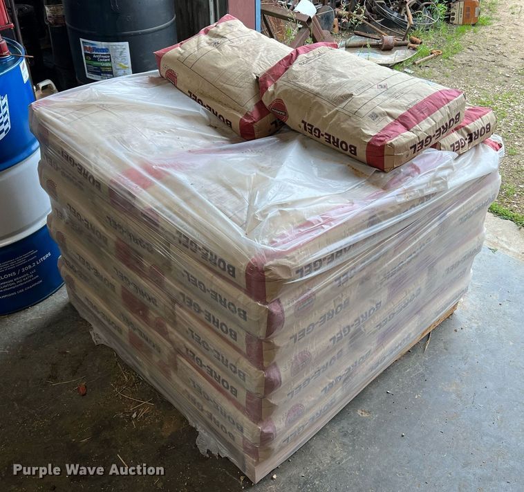 image for item LI9751 (44) bags of Bore-Gel boring fluid system