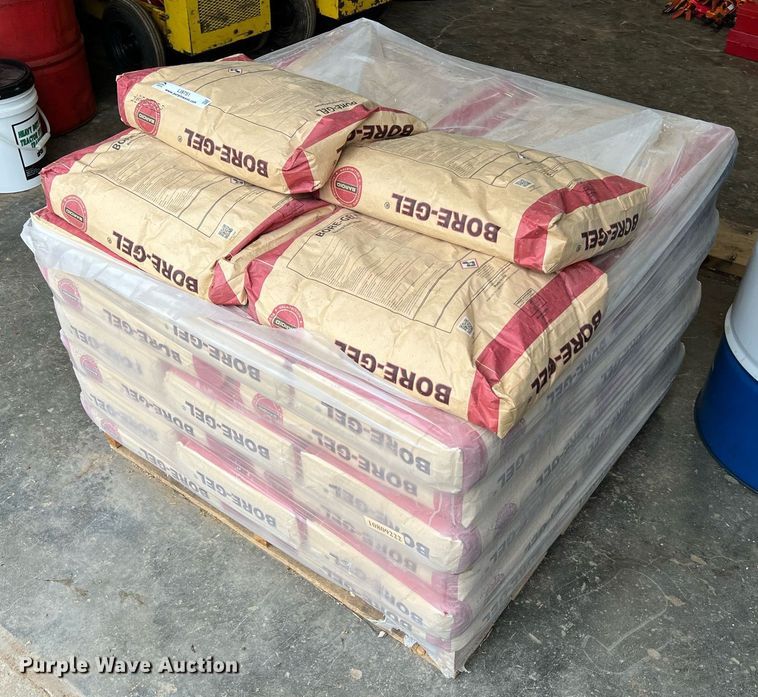 image for item LI9751 (44) bags of Bore-Gel boring fluid system