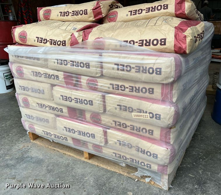 image for item LI9751 (44) bags of Bore-Gel boring fluid system