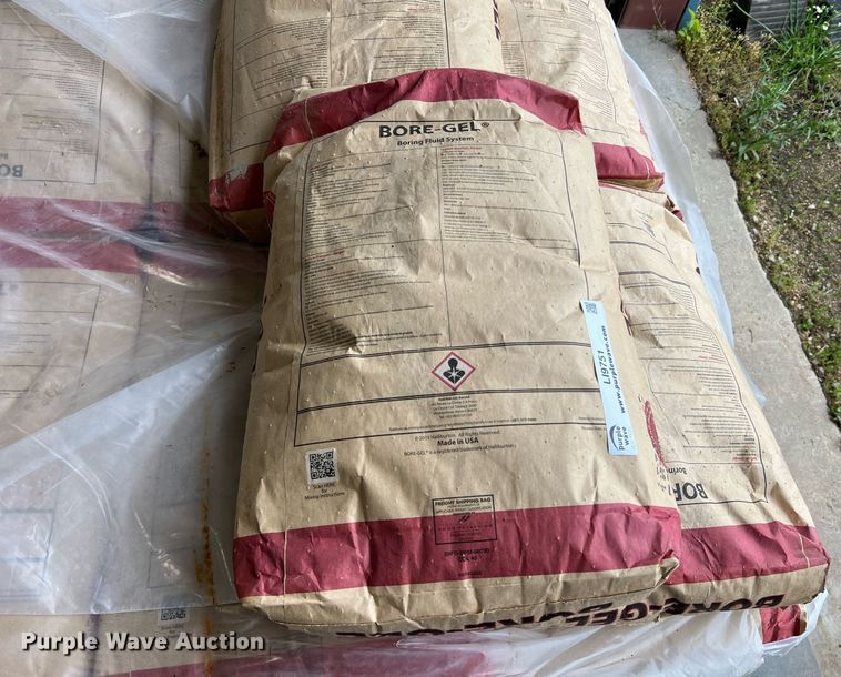 image for item LI9751 (44) bags of Bore-Gel boring fluid system
