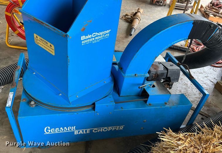image for item LI9764 Goossen BCG-2  bale chopper