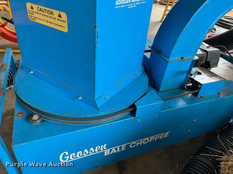 image for item LI9764 Goossen BCG-2  bale chopper