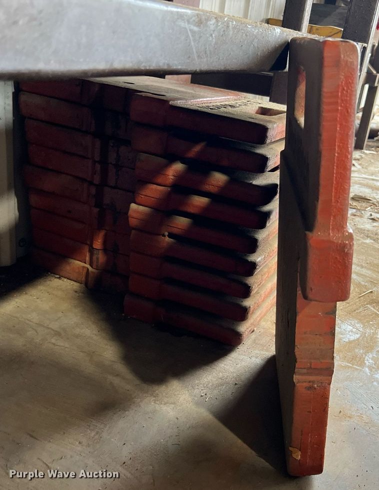 image for item LI9767 (10) Ditch Witch 100 lbs suitcase weights