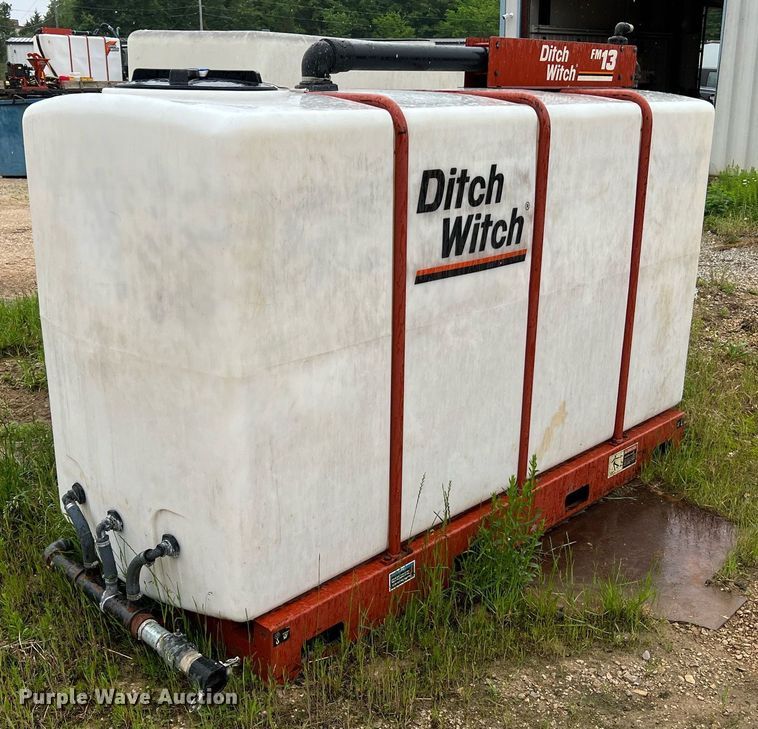 image for item LI9769 (2) fluid mixing system poly tanks