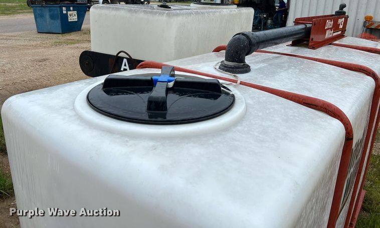 image for item LI9769 (2) fluid mixing system poly tanks