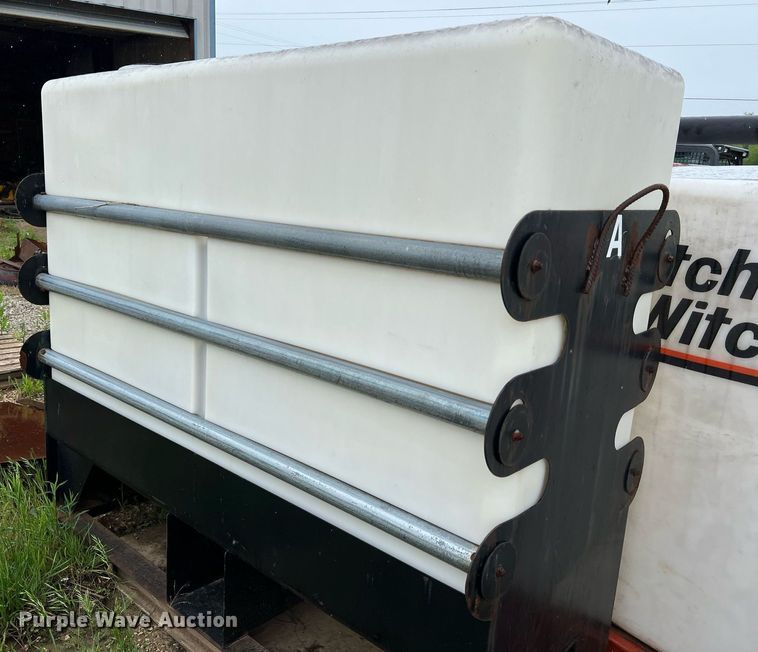 image for item LI9769 (2) fluid mixing system poly tanks