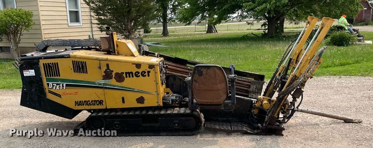 image for item LJ9675 2008 Vermeer D7X11 Series II  directional boring unit