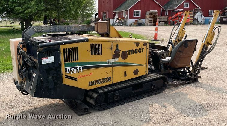 image for item LJ9675 2008 Vermeer D7X11 Series II  directional boring unit