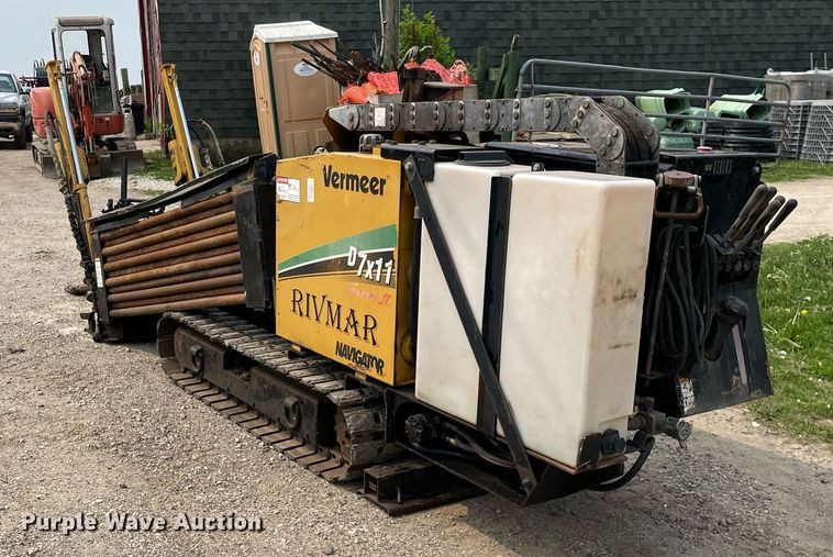 image for item LJ9675 2008 Vermeer D7X11 Series II  directional boring unit