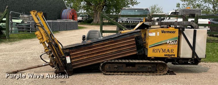 image for item LJ9675 2008 Vermeer D7X11 Series II  directional boring unit