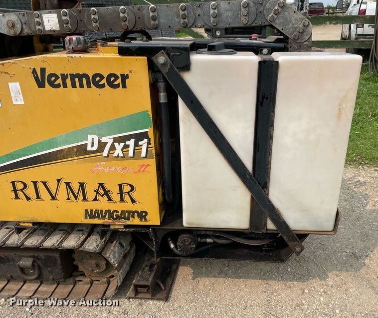 image for item LJ9675 2008 Vermeer D7X11 Series II  directional boring unit