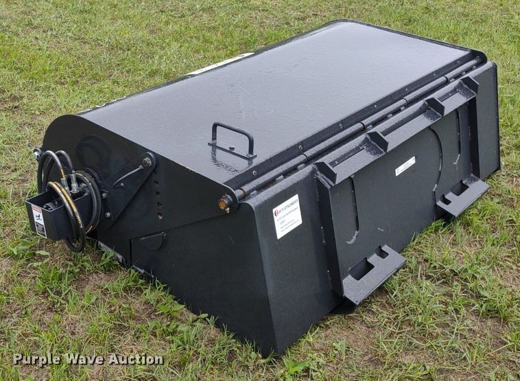 image for item LL9128 JCT  72"W skid steer sweeper
