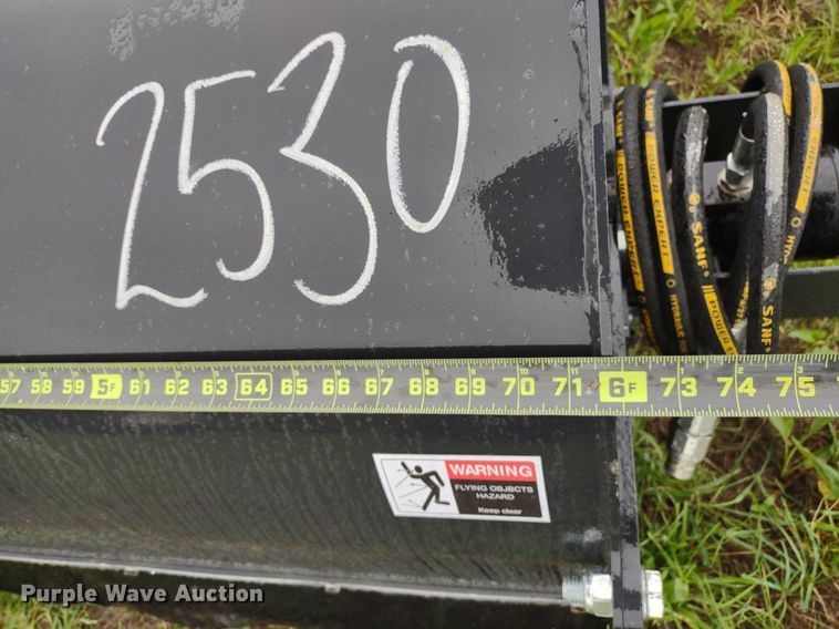 image for item LL9128 JCT  72"W skid steer sweeper