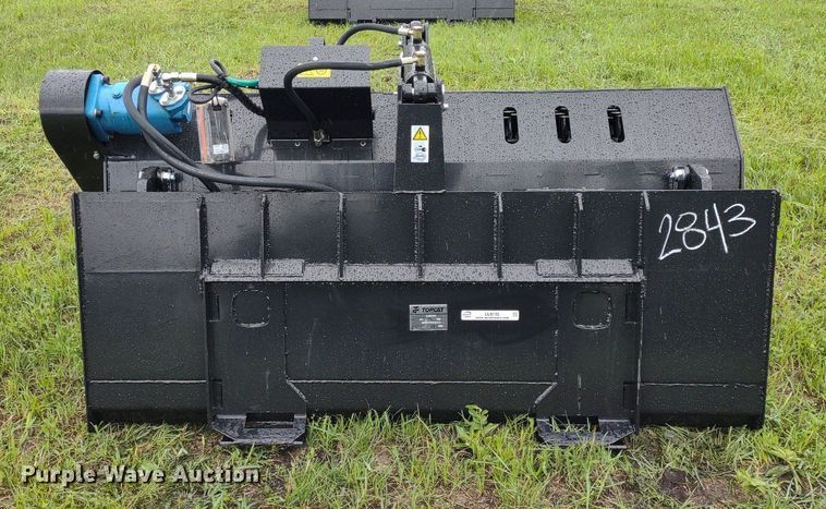 image for item LL9136 2022 TopCat ECSSLR72  skid steer landscape rake