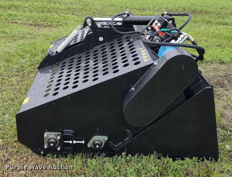 image for item LL9136 2022 TopCat ECSSLR72  skid steer landscape rake