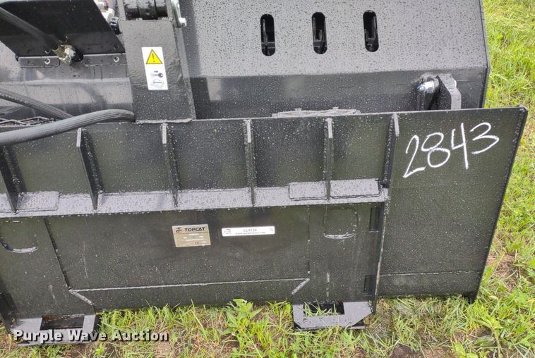 image for item LL9136 2022 TopCat ECSSLR72  skid steer landscape rake