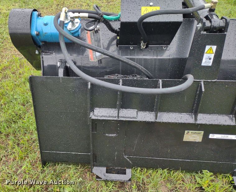 image for item LL9136 2022 TopCat ECSSLR72  skid steer landscape rake