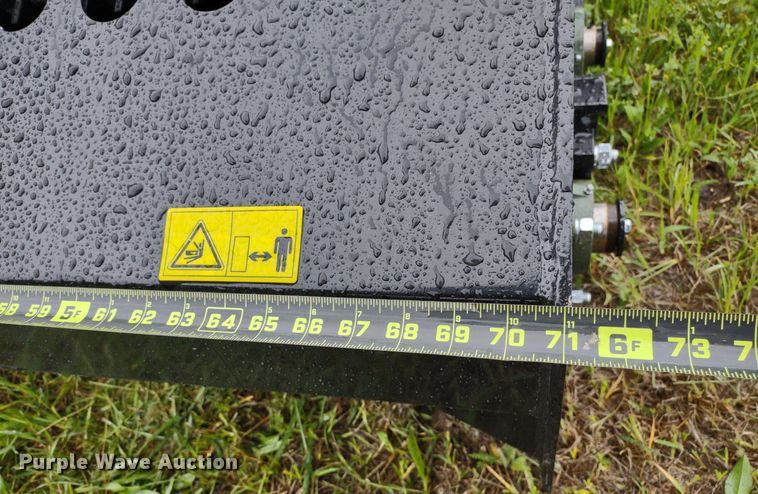 image for item LL9136 2022 TopCat ECSSLR72  skid steer landscape rake