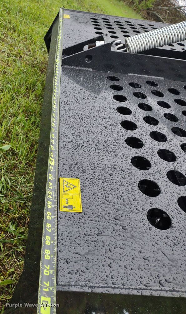 image for item LL9136 2022 TopCat ECSSLR72  skid steer landscape rake