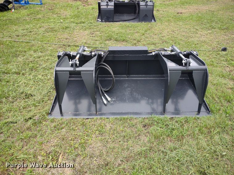 image for item LL9147 JCT  72"W skid steer grapple bucket