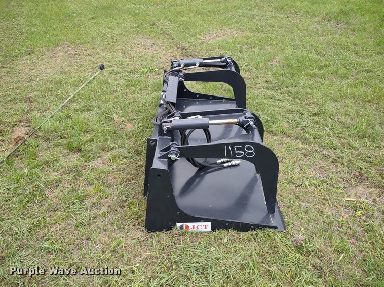 image for item LL9147 JCT  72"W skid steer grapple bucket
