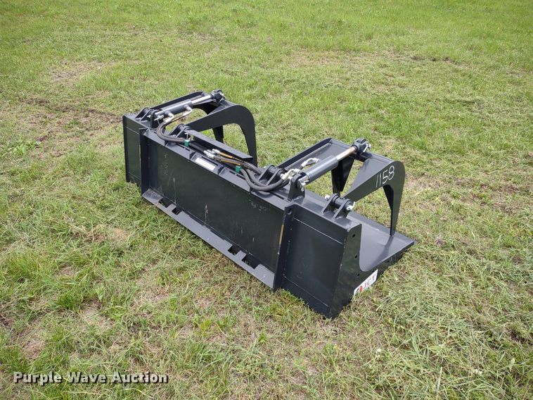 image for item LL9147 JCT  72"W skid steer grapple bucket