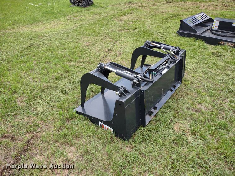 image for item LL9147 JCT  72"W skid steer grapple bucket