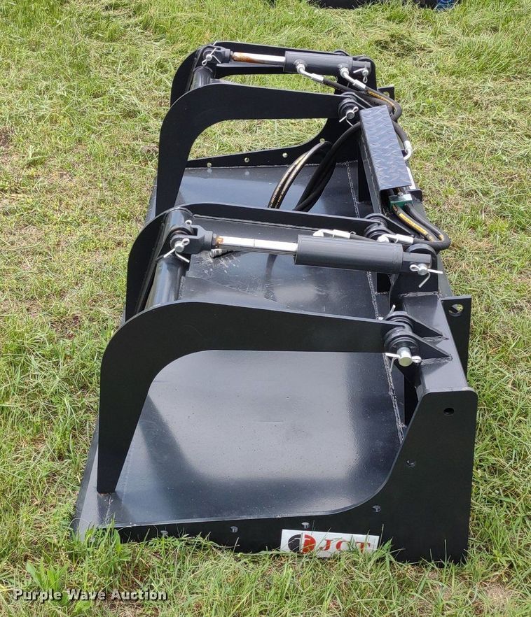 image for item LL9147 JCT  72"W skid steer grapple bucket
